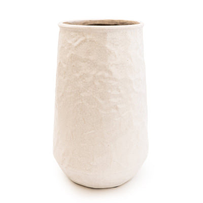 Candlelight Home Planters & Vases Large White Conical Vase 34.5cm 1PK