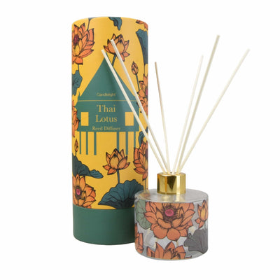 Candlelight Home Reed Diffuser Thai Flower Reed Diffuser in Gift Box Thai Flower Market Scent 150ml