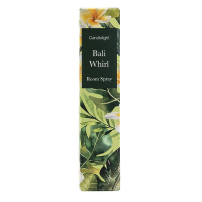 Candlelight Home Room Sprays Bali Whirl Room Spray in Gift Box Sea Salt Scent 100ml 6PK