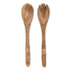 Candlelight Home "SET OF 2 WOODEN FORK/SPOON  "