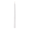 Candlelight Home SET OF 4 TWISTED DINNER CANDLES - WHITE