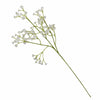 Candlelight Home Single Stem Faux Gypsophila Green with White Flowers 62cm Tall