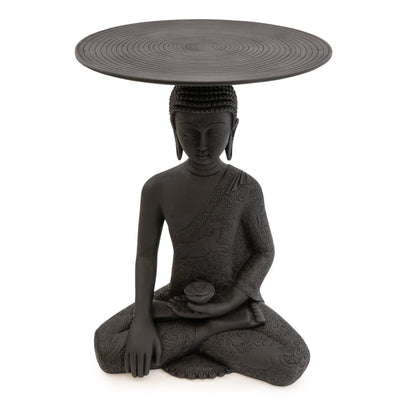 Candlelight Home Tables Buddha Table Black 52.5cm 1PK