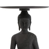 Candlelight Home Tables Buddha Table Black 52.5cm 1PK
