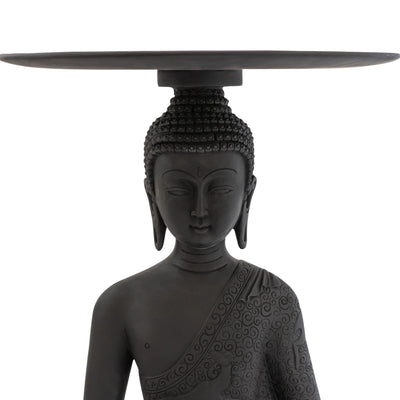 Candlelight Home Tables Buddha Table Black 52.5cm 1PK