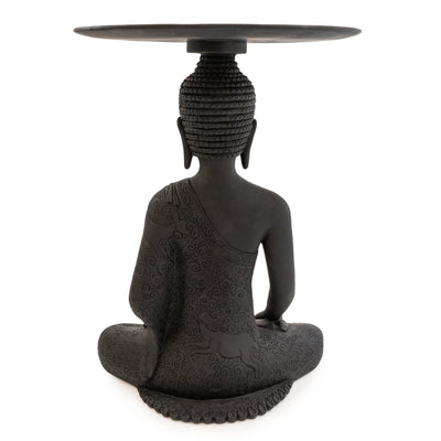 Candlelight Home Tables Buddha Table Black 52.5cm 1PK