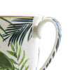 Candlelight Home Tall Footed Mug Emerald Eden Leaves and Birds 6PK
