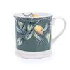 Candlelight Home TANKARD MUG MEDITERRANEAN LEMONS GREEN