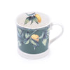 Candlelight Home TANKARD MUG MEDITERRANEAN LEMONS GREEN