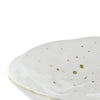 Candlelight Home Tapas Bowl Dimpled Tapas Bowl White and Gold 15cm 6PK
