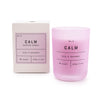 Candlelight Home Wax Pot Candles 'Calm' Lily & Lavender Glass Pot Candle (MO) 1PK