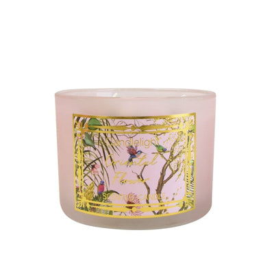 Candlelight Home Wax Pot Candles Candlelight Chinoiserie 2 Wick Wax Filled Candle Pot Oriental Flower Scent 380g 6PK