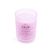 Candlelight Home Wax Pot Candles Frosted Glass 'Calm' Candle Lily & Lavender Scent 6PK
